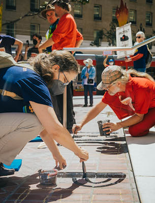 Ally Action: No Dirty Deal @ Sen. Feinstein's Office:September 1st, 2022